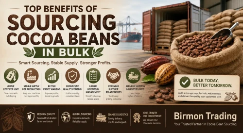 Top 7 Benefits of Sourcing Cocoa Beans in Bulk